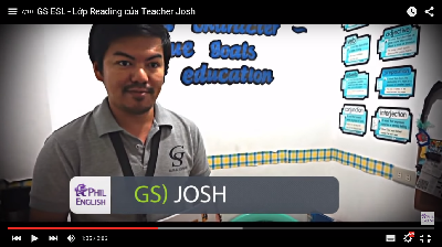 Lớp Reading của giáo viên Josh tại GS